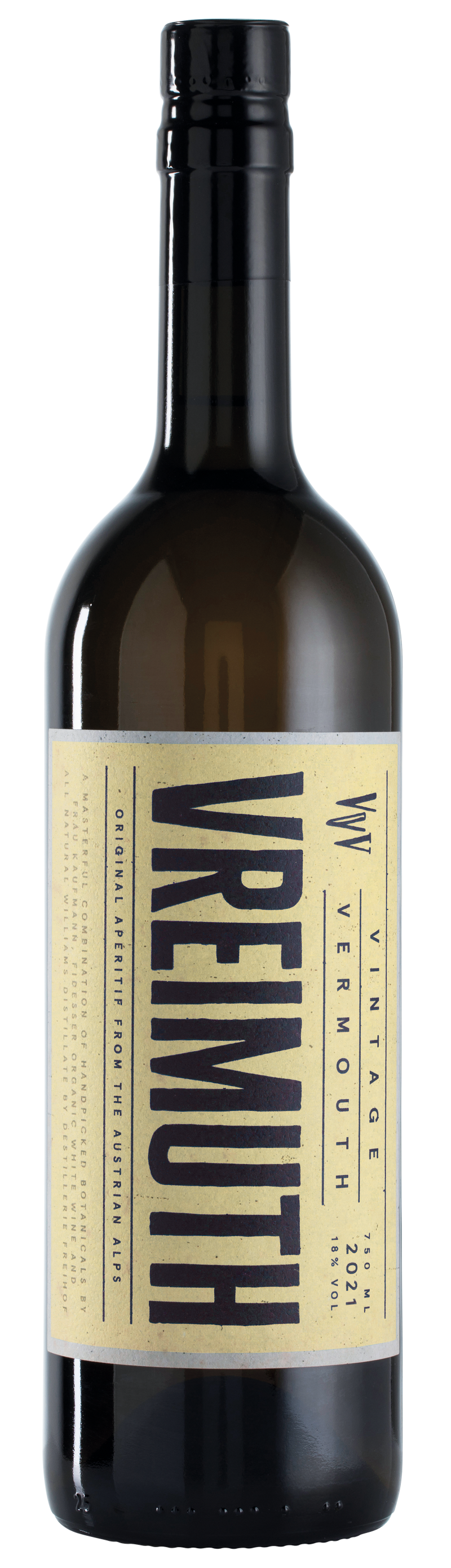 Vintage Vermouth Vreimuth Jahrgang 2021 / 0,75l / 18%vol  | Derzeit nur in Österreich erhältlich!