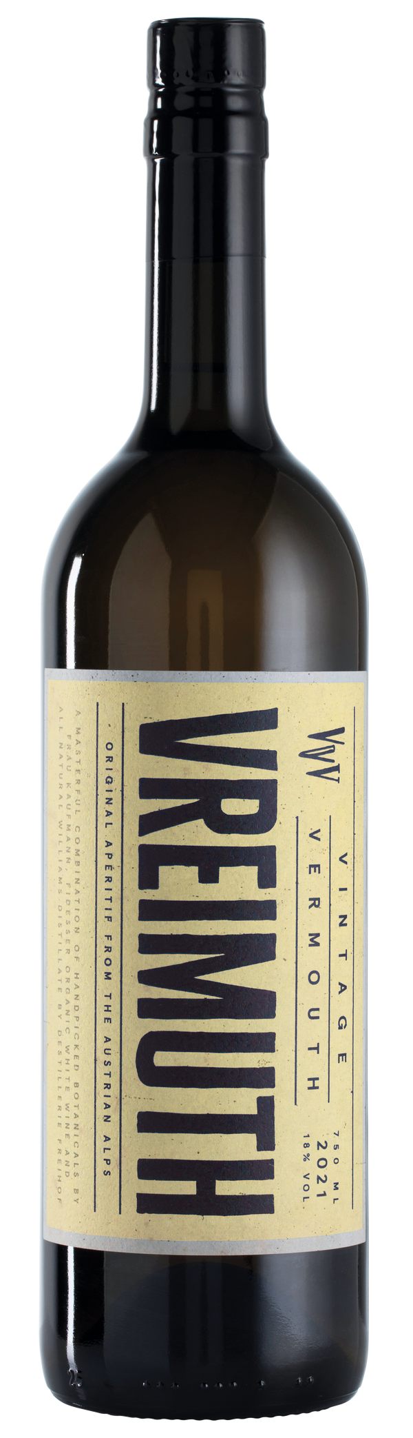 Vintage Vermouth Vreimuth Jahrgang 2021 / 0,75l / 18%vol  | Derzeit nur in Österreich erhältlich!